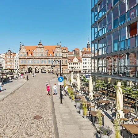 Granaria Prime Location By The River Apartman Gdańsk
